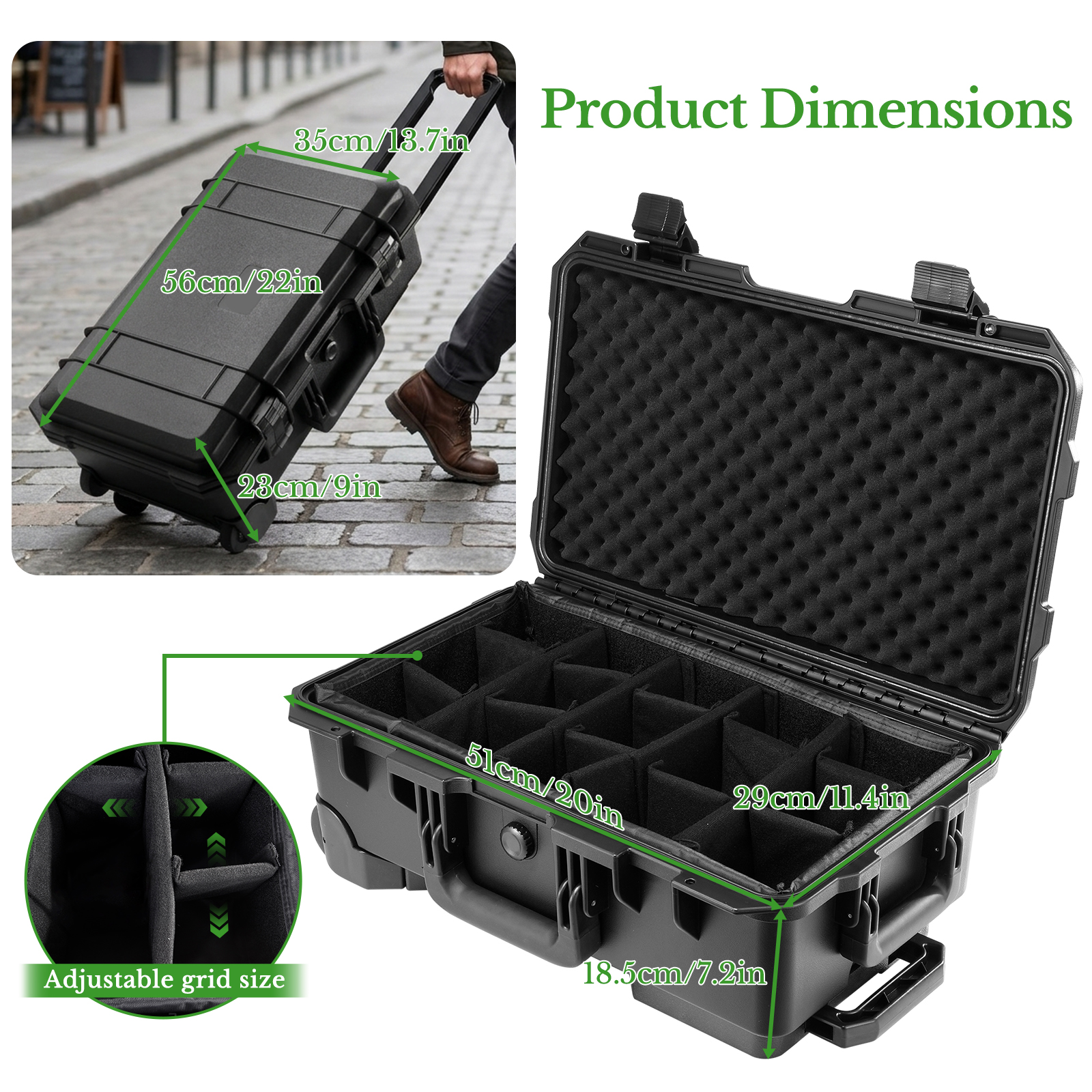 Drone Camera Case - Camera Large Protective Hard Camera Case