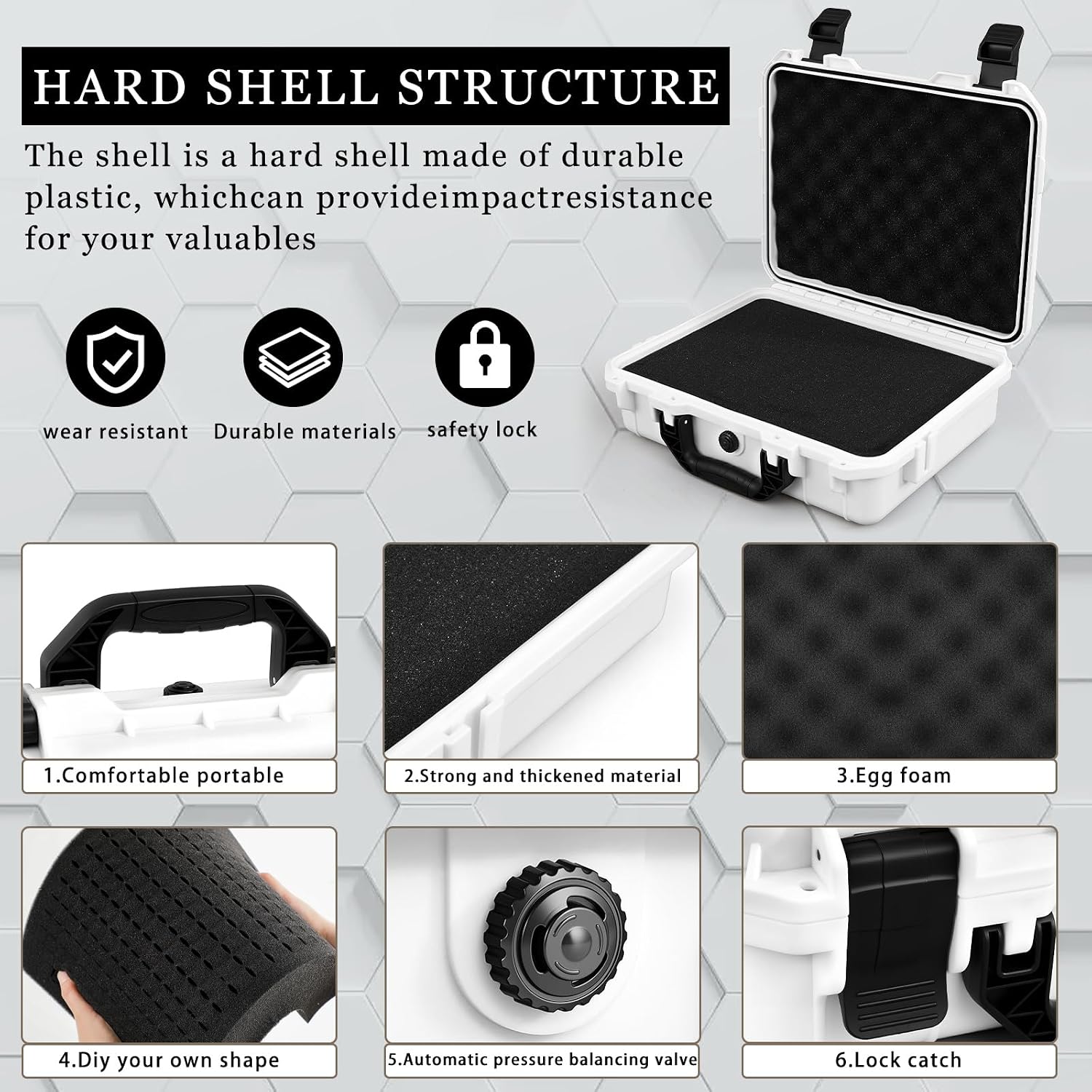 Waterproof Hard Case with DIY  - Drone Camera Case ulasan dan harga