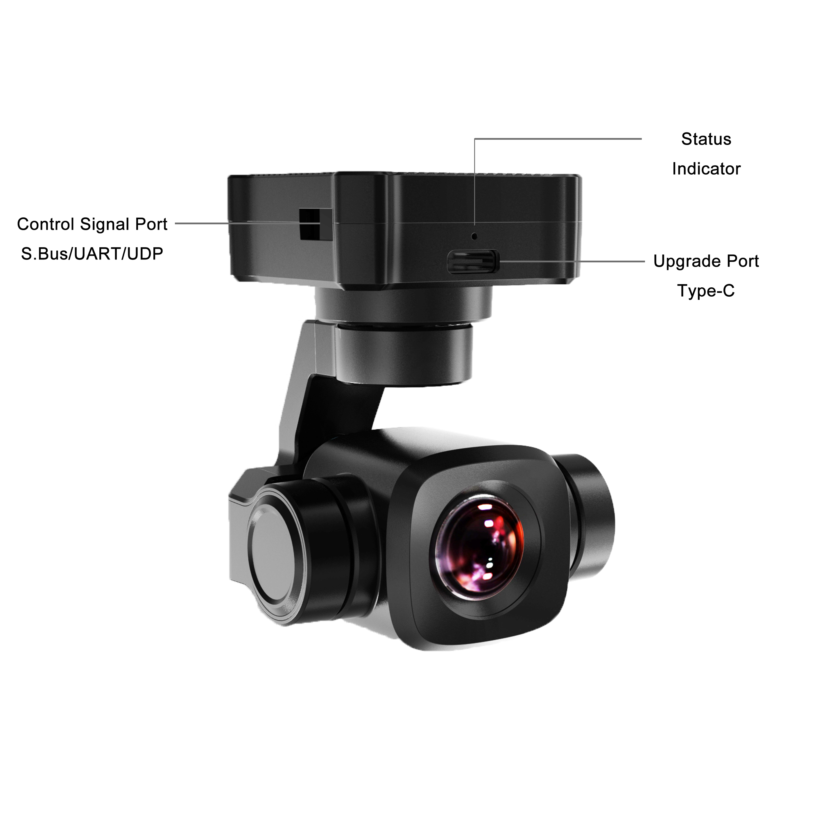 NCZOBOE A8 Mini 4K 8MP Gimbal  - Drone Camera Vlog ulasan dan harga