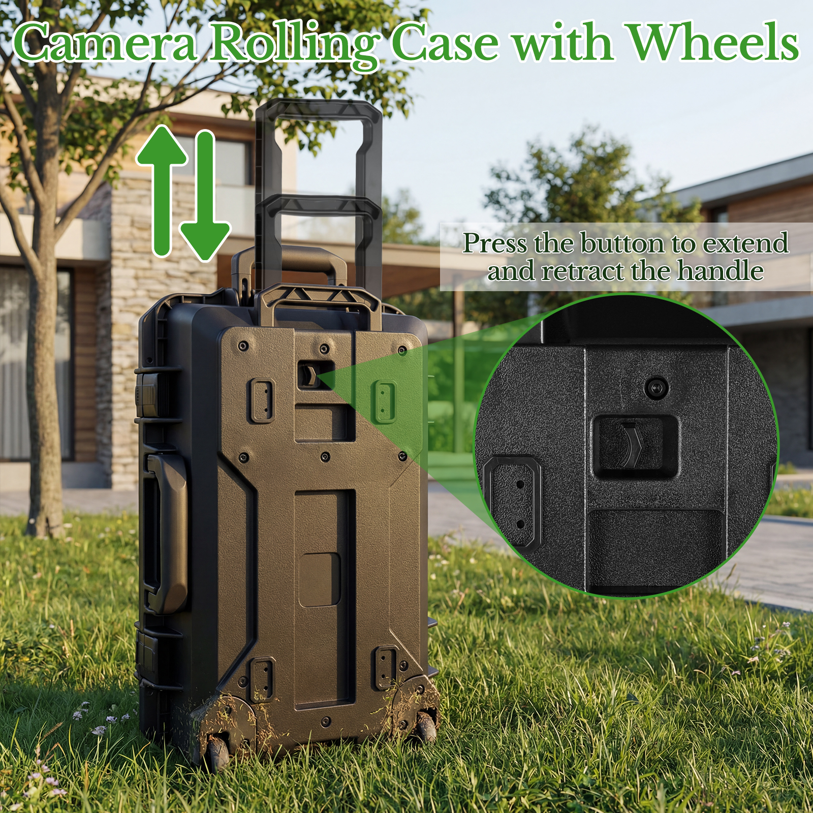 Professional Large Hard Rollin - Drone Camera Waterproof ulasan dan harga