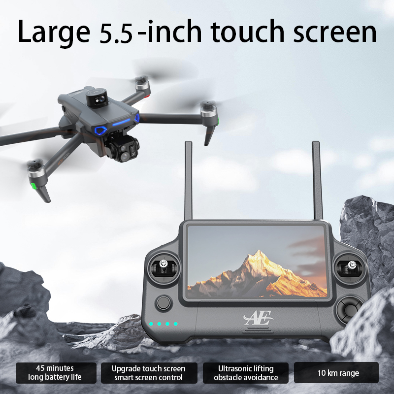 2026 AE30 GPS RC Drone 8K Prof - Drone Camera With Gimbal ulasan dan harga