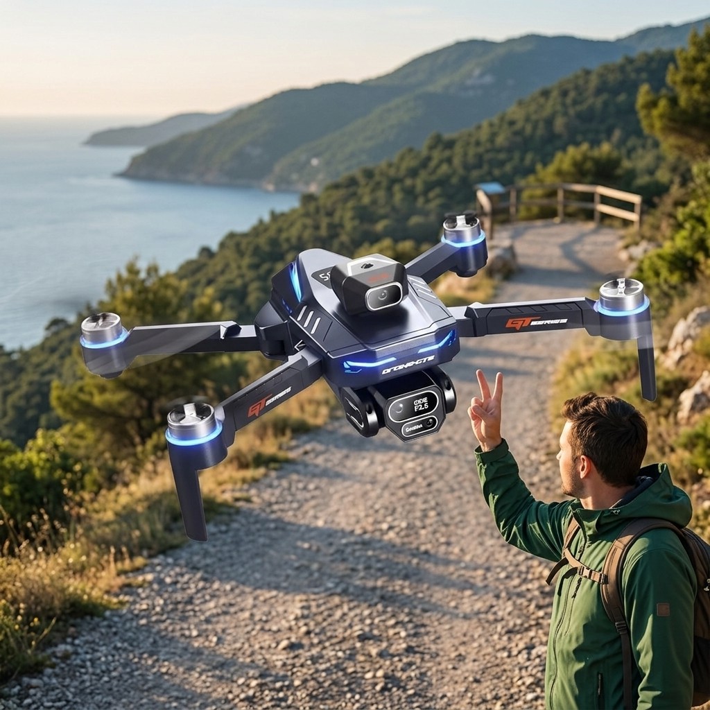 New GT8 Drone Professional 8K  - Drone Camera Night Vision ulasan dan harga