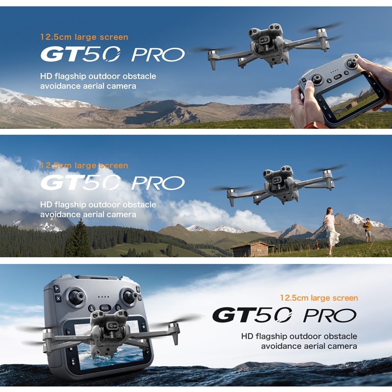 GT50 RC Drone 8K HD Aerial Pho - Drone Camera Thermal ulasan dan harga