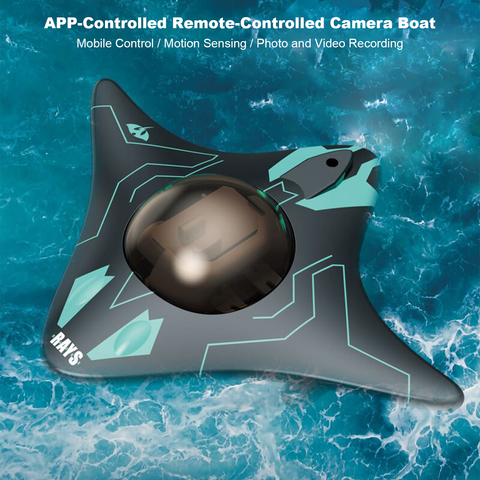 RC Boat with Camera 6 CH Water - Drone Camera Waterproof ulasan dan harga