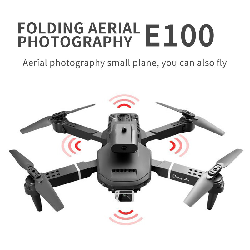 Mini E100 Four-sided Obstacle  - Drone Camera With Gimbal ulasan dan harga