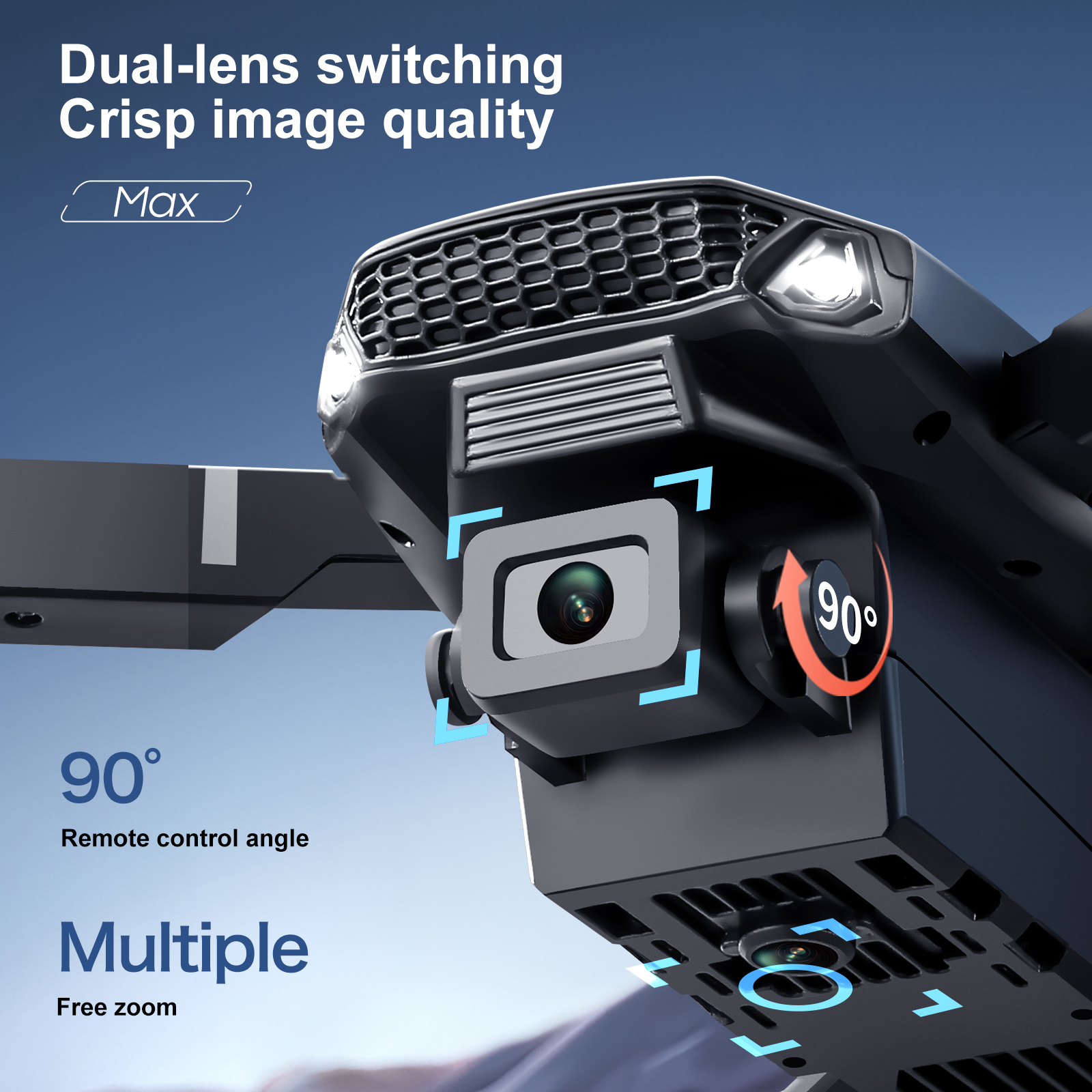 2025 New E88 E99 Upgraded Dron - Drone Camera Hd ulasan dan harga