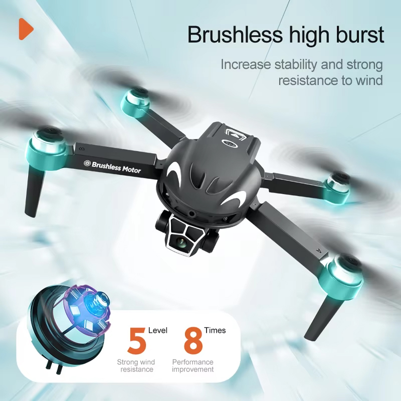 V166 8K Mini Drone FPV Wide An - Drone Camera Wide Angle ulasan dan harga